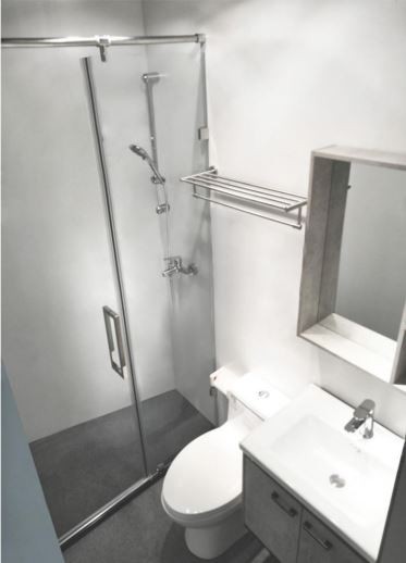 modern showers small bathrooms